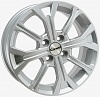 Carwel Кизи 198 6x15 4x100 ET40 Dia 60,1 (Сильвер) 19803SC