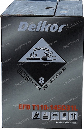 Delkor EFB T110(145D31L) Start-Stop
