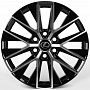 Replica Lexus IVF-3219-SM199 8x20 6x139,7 ET55 Dia 95,1 (Чёрный Глянцевый) VL81887