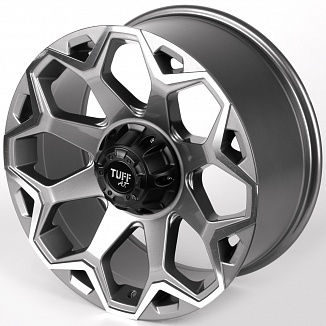 Replica TUFF 82743-FG466 9x20 6x139,7 ET15 Dia 106,1 (Графит (Полированные Спицы)) VL81412
