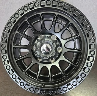 Replica DX022_2905 8x16 6x139,7 ET0 Dia 108,1 (Black) DX0222905