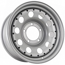 Grizzly SW04 8x16 5x139,7 ET0 Dia 108,5 (Silver + Black Rivet) LOT1708_SW04