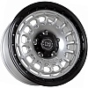 FF KF60 8,5x18 5x150 ET10 Dia 110,5 (Silver With Black Lip) LOT1760_KF60