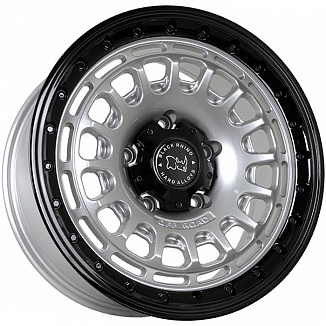 FF KF60 8,5x18 5x150 ET10 Dia 110,5 (Silver With Black Lip) LOT1760_KF60