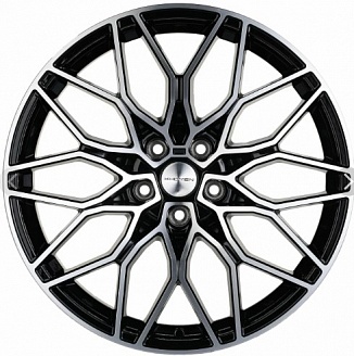 Khomen Wheels KHW1813 (Geely Atlas Pro) 7x18 5x114,3 ET45 Dia 60,1 (BLACK-FP) KHW200221