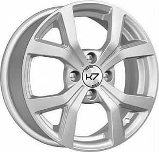 K7 K-147 6x15 4x100 ET40 Dia 60,1 (Серебро S) 14701SK