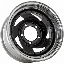 Grizzly SW02 8x16 5x139,7 ET-25 Dia 110,1 (Black Inner + Chrome Outer Rim) LOT1230_SW02