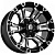 FF JT133 8x16 6x139,7 ET0 Dia 110,1 (Black Machined Face) LOT1146_JT133