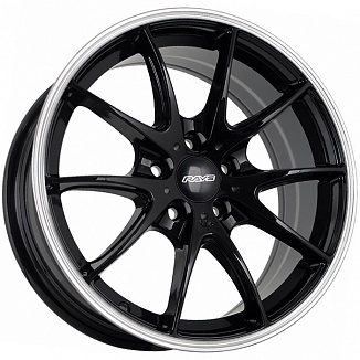 FF REW009 7x16 5x100 ET35 Dia 73,1 (Black Machine Lip) LOT1867_REW009