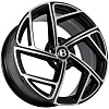 FF FBX115 7,5x17 5x100 ET35 Dia 73,1 (Black Machine Face) LOT1765_FBX115