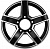 Khomen Wheels KHW1614 (Lada Niva 4x4) 6,5x16 5x139,7 ET40 Dia 98,5 (BLACK-FP) KHW106387