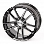 Replica ZERO 2239-DS191 8x18 5x108 ET40 Dia 73,1 (Чёрный Глянцевый) VL80750