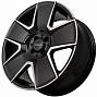 Kipardo KF61 7,5x17 4x98 ET28 Dia 58,6 (Gloss Black Machined Face) LOT1696_KF61