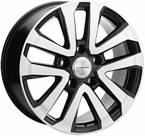 Khomen Wheels KHW2003 (Toyota Land Cruiser 200) 8,5x20 5x150 ET58 Dia 110,1 (Black Fp) KHW101501