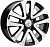 Khomen Wheels KHW2003 (Toyota Land Cruiser 200) 8,5x20 5x150 ET58 Dia 110,1 (Black Fp) KHW101501