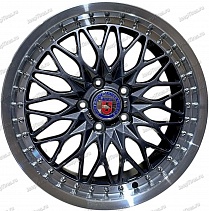 SpeedMile XTX003 7,5x17 5x114,3 ET35 Dia 73,1 (Gun Machine Lip/Electroplated Rivets) JTXTX00375173551143731GMLER
