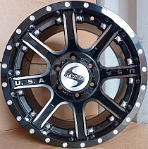 Replica M670 8x16 6x139,7 ET-5 Dia 110,1 (Blk Pol) M67016861397-51101BP