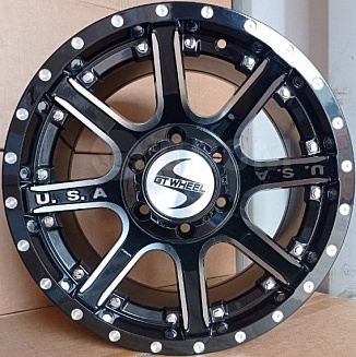 Replica M670 8x16 6x139,7 ET-5 Dia 110,1 (Blk Pol) M67016861397-51101BP