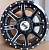 Replica M670 8x16 6x139,7 ET-5 Dia 110,1 (Blk Pol) M67016861397-51101BP