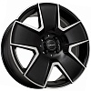 Kipardo KF61 7,5x17 4x98 ET28 Dia 58,6 (Gloss Black Machined Face) LOT1696_KF61