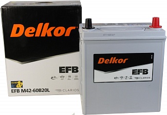 Delkor EFB M42 (60B20L) Start-Stop