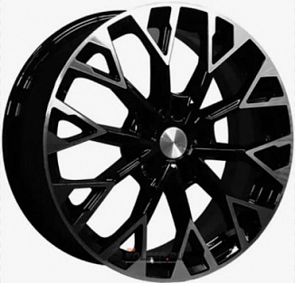 Khomen Wheels KHW1718 (Mazda CX-5/ Hyundai i40/ Changan CS75FL) 7x17 5x114,3 ET45 Dia 67,1 (Black FP) KHW110725