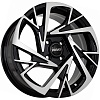 FF FBX137 6,5x16 4x100 ET35 Dia 73,1 (Black Machined Face) LOT1183_FBX137