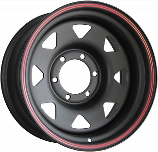 Steel A16 8x16 5x139,7 ET0 Dia 110,1 (Черный Матовый) JTA8160513971101BM