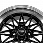 FF RHX1013 6,5x15 4x100 ET33 Dia 73,1 (Black Machine Face and Machine) LOT1261_RHX1013