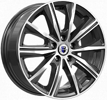 КиК Арнар (КС904) 7x16 5x114,3 ET50 Dia 66,1 (Алмаз Черный) 76061