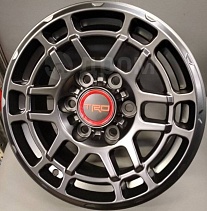 Replica TRD 1745 7x16 6x139,7 ET25 Dia 106,1 (Satin Black) 174571661397251061SB