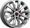 Вектор B258 (Toyota Prado) 7,5x18 6x139,7 ET25 Dia 106,1 (Сильвер S) 25801SR
