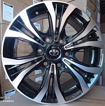 Replica B1689 7,5x17 6x139,7 ET25 Dia 106,1 (Blk Pol) B1689751761397251061BP