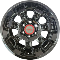 Replica 1833_2700 8x17 6x139,7 ET5 Dia 106,1 (Black) 18332700