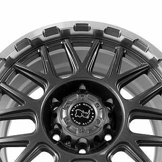 FF FBX470 8,5x17 6x139,7 ET25 Dia 106,1 (Gunmetal Machine Lip) LOT1244_FBX470