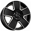 Kipardo KF61 7,5x17 5x112 ET40 Dia 73,1 (Gloss Black Machined Face) LOT1702_KF61