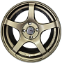 Replica X5130_2733 6,5x15 4x100 ET35 Dia 73,1 (Bronze) X51302733