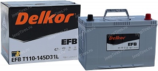Delkor EFB T110(145D31L) Start-Stop
