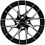 FF SH7095 7x15 4x100 ET38 Dia 73,1 (Black Machined Face) LOT1458_SH7095
