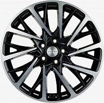Khomen Wheels KHW1804 (18_Geely Atlas/Atlas Pro) 7,5x18 5x114,3 ET45 Dia 60,1 (BLACK-FP) KHW105433