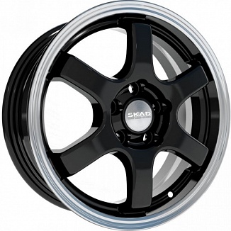 Скад Киото (КЛ249) 6x15 4x98 ET38 Dia 58,6 (Алмаз Антрацит) 2150020