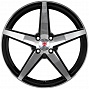 FF FBX501 7,5x17 4x100 ET38 Dia 73,1 (Black Machined Face) LOT1900_FBX501