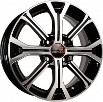 Вектор 198 Кизи (Xray) 6x15 4x100 ET37 Dia 60,1 (Алмаз Черный) 19802AC