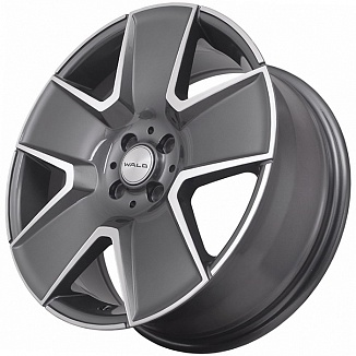 Kipardo KF61 7,5x17 4x100 ET40 Dia 73,1 (Gunmetal Machine Face) LOT1700_KF61