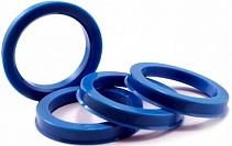 Комплект центровочных колец 67,1-60,1 (Синий)