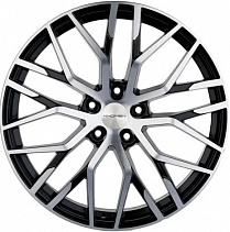 Khomen Wheels KHW2005 (20_СX-7/Santa Fe) 8,5x20 5x114,3 ET35 Dia 67,1 (BLACK-FP) KHW200510BLF