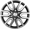 Khomen Wheels KHW1723 (Toyota Land Cruiser Prado/Lexus GX) 8x17 6x139,7 ET25 Dia 106,1 (GRAY-FP) KHW111017