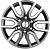 Khomen Wheels KHW1723 (Toyota Land Cruiser Prado/Lexus GX) 8x17 6x139,7 ET25 Dia 106,1 (GRAY-FP) KHW111017