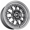 FF SH7007 6,5x15 4x100 ET35 Dia 73,1 (Matt Dark Gunmetal Lip Polish) LOT1716_SH7007