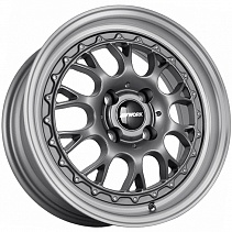 FF SH7007 6,5x15 4x100 ET35 Dia 73,1 (Matt Dark Gunmetal Lip Polish) LOT1716_SH7007